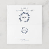 Koraalrif Nautical Wedding Plaatskaartje (Buitenkant ongevouwen)