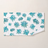 Koraalrif Nautische Kust Patroon Handdoek (Handdoek)