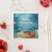 Koraalrif onder de Zee Party Servetten (Insitu)