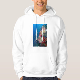 Koraalrif onder water, Indonesië Hoodie
