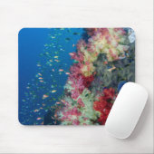 Koraalrif onder water, Indonesië Muismat (Met muis)