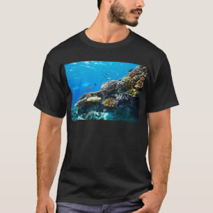 Koraalrif onderwater t-shirt