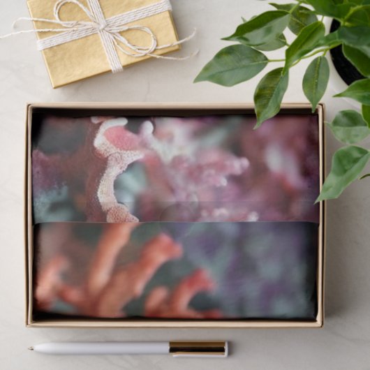 Koraalrif ontkoppeling tissuepapier (Geschenk)