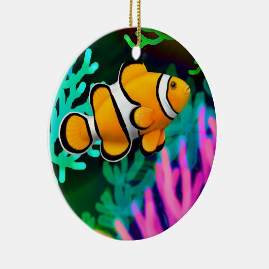 Koraalrif Percula Clown Anenome Fish Ornament (Rechts)