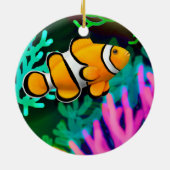 Koraalrif Percula Clown Anenome Fish Ornament (Achterkant)