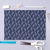 Koraalrif Seahorse - Navy Blue Tissuepapier (Craft)