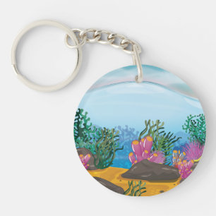 Koraalrif Sleutelhanger