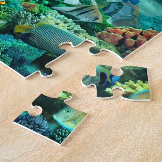 Koraalrif van Mermaid Legpuzzel (Zijkant)
