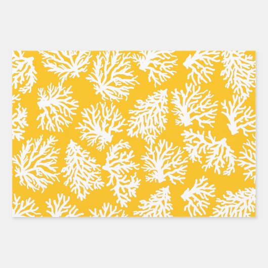 Koraalriffen Beach Summer Weddenschap Inpakpapier Vel (Voorkant 3)