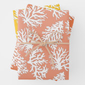 Koraalriffen Beach Summer Weddenschap Inpakpapier Vel (In situ)