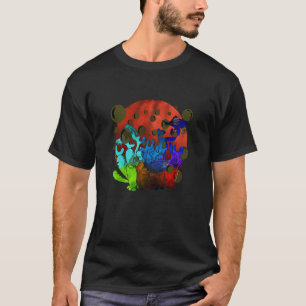 Koraalriffen Noordelijke Natuur van het Milieu T-shirt
