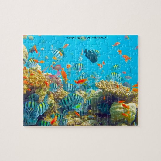 Koraalriffen van Australië Legpuzzel (Horizontaal)