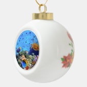 Koraalriffen voor kleurstoffen keramische bal ornament (Rechts)