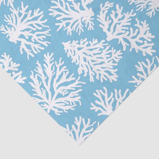 Koraalriffen zomerstrand  tissuepapier (Detail)