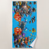  koraalrifvis strandlaken (Voorkant)