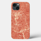 Koraalrode marmer Case-Mate iPhone case (Achterkant)