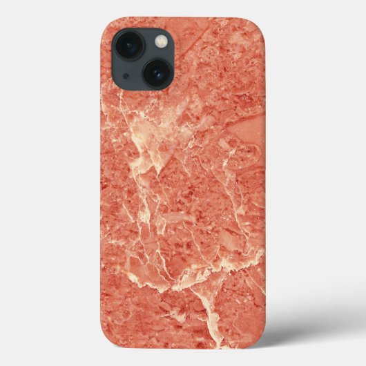 Koraalrode marmer Case-Mate iPhone case (Achterkant)