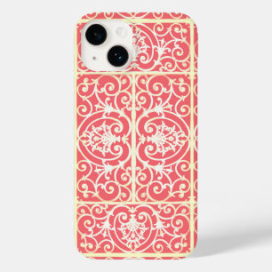Koraalrolpatroon Case-Mate iPhone 14 Hoesje
