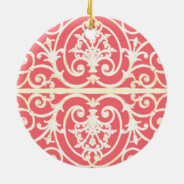 Koraalrolpatroon Keramisch Ornament