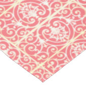 Koraalrolpatroon Tafelkleed (Gekanteld)