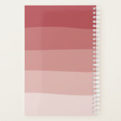 Koraalrood hair Beauty Salon Benoeming Planner (Achterkant)