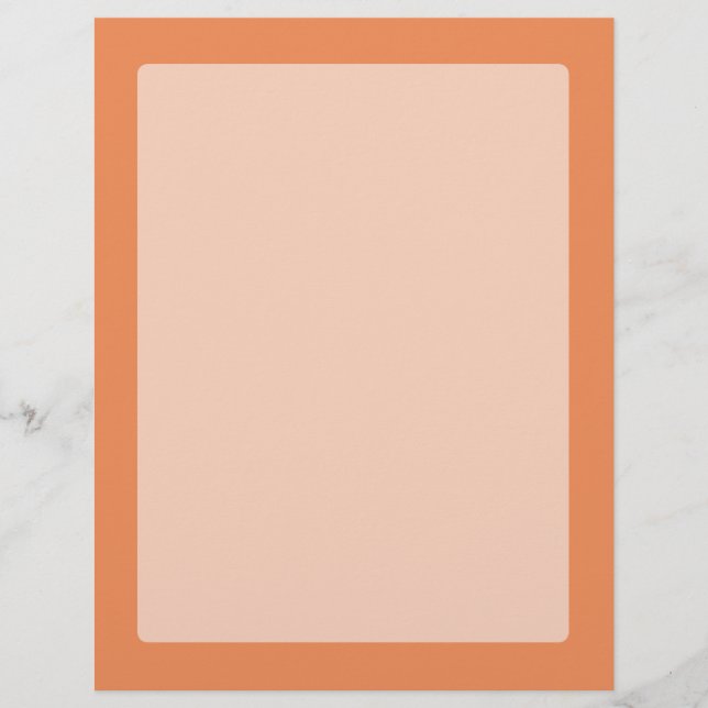 Koraalroze decor klaar om aan te passen (Voorkant)