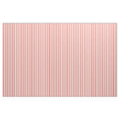 Koraalroze en witte strepen stof (Yard (91,4 cm))