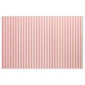 Koraalroze en witte strepen stof (Fat Quarter)