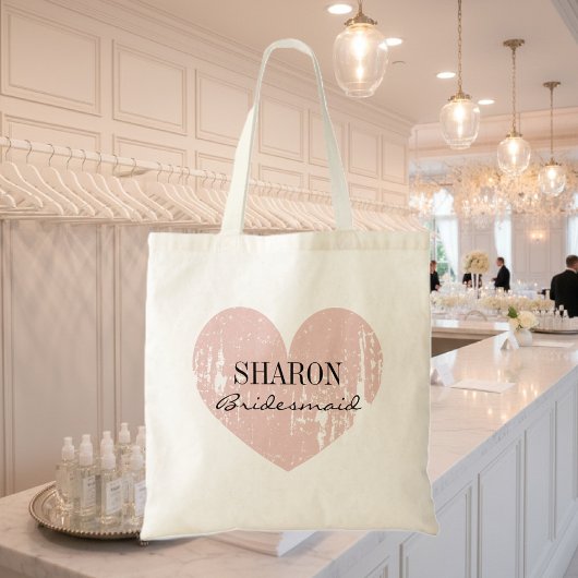 Koraalroze geweerloze hartritmestoornissen canvas  tote bag