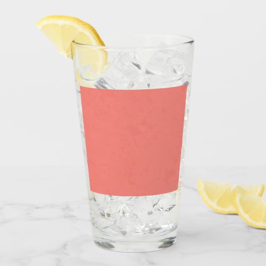 Koraalroze Glas (Voorkant ijs)