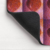 koraalroze hart muismat (Hoek)