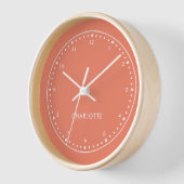 Koraalroze | Modern Name Cute Girly Trendy Stylish (Hoek)