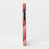 Koraalroze strepen Case-Mate iPhone case (Achterkant/links)