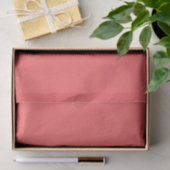 Koraalroze (vaste kleur)  tissuepapier (Geschenk)