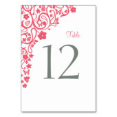 Koraalroze vlinder kaart (Voorkant)