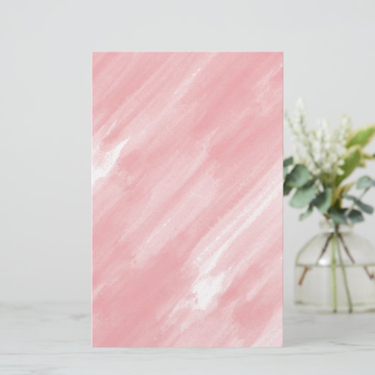 Koraalroze Waterverf Waterverf Zeep - omwikkelpapi (Staand voorkant)