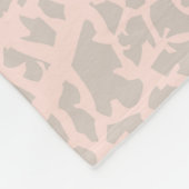 Koraalschaduw Fleece Deken (Hoek)