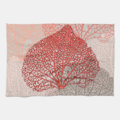 Koraalschaduw Theedoek (Horizontaal)