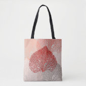 Koraalschaduw Tote Bag (Voorkant)