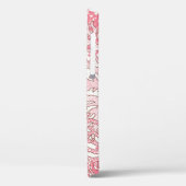 Koraalschoonheid: Onderwaterpatroon Wonderland. Case-Mate iPhone Case (Achterkant / Links)