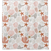 Koraalstaartvis onder het Zee Douchegordijn (Voorkant)