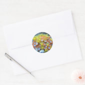 Koraalstickers Ronde Sticker (Envelop)