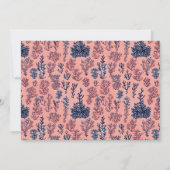 Koraalstrand Algemene Doel Feest Kaart (Achterkant)