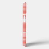 Koraalstrepen Hoesje-Mate iPhone draagtas Case-Mate iPhone Case (Achterkant / Rechts)