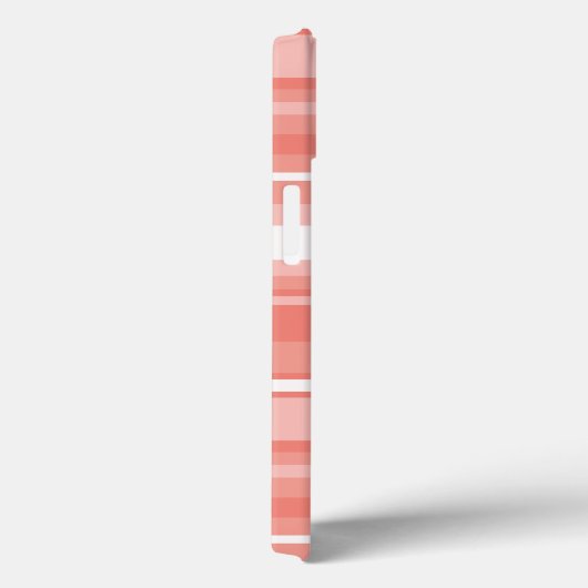 Koraalstrepen Hoesje-Mate iPhone draagtas Case-Mate iPhone Case (Achterkant / Rechts)