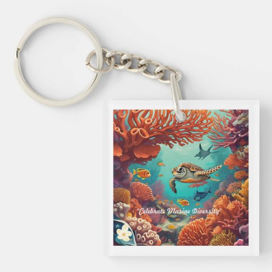 Koraalsymfonie Sleutelhanger (Voorkant)