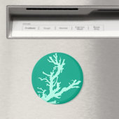 Koraaltak - blauwgroen en zeeluin magneet (Insitu (Vaatwasser))