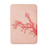 Koraaltak - schoppen van koraal sinaasappel badmat (Voorkant Verticaal)