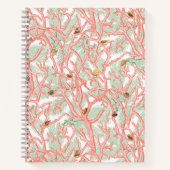 Koraaltak Seashells Kustkust Notitieboek (Voorkant)