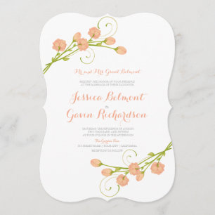 Koraaltuin Rozen - bruiloft uitnodiging